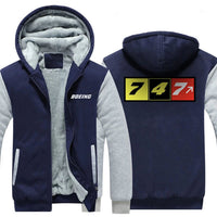 Thumbnail for B747 DESIGNED ZIPPER SWEATER THE AV8R