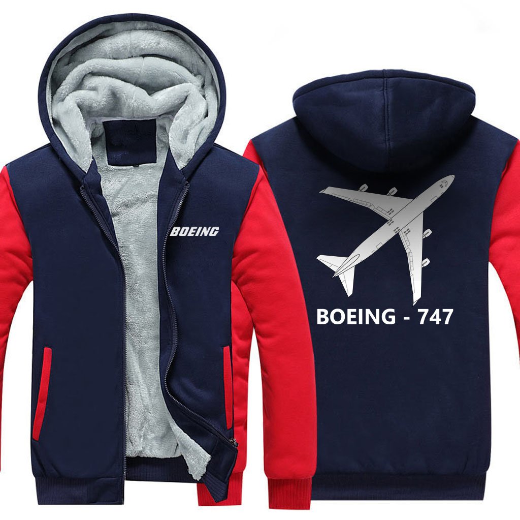 B747 DESIGNED ZIPPER SWEATER THE AV8R