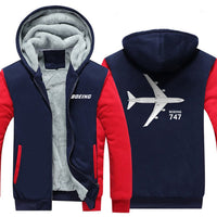 Thumbnail for B747 DESIGNED ZIPPER SWEATER THE AV8R