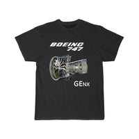 Thumbnail for B747 GENX DESIGNED T-SHIRT THE AV8R