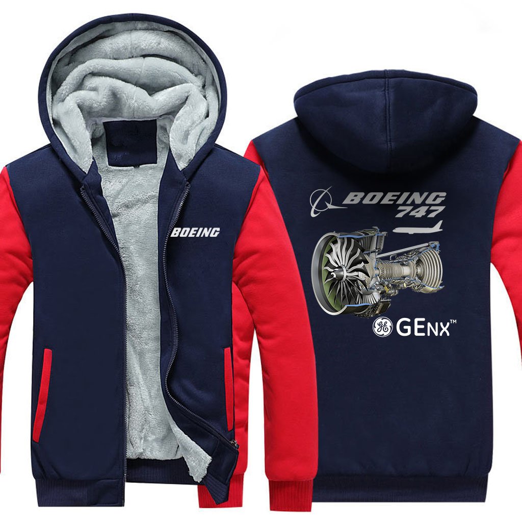 B747 GENX DESIGNED ZIPPER SWEATER THE AV8R