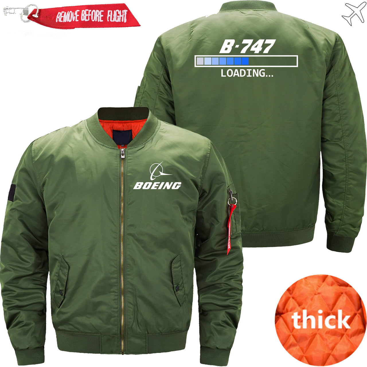 Boeing 747 Ma-1 Bomber Jacket Flight Jacket Aviator Jacket THE AV8R