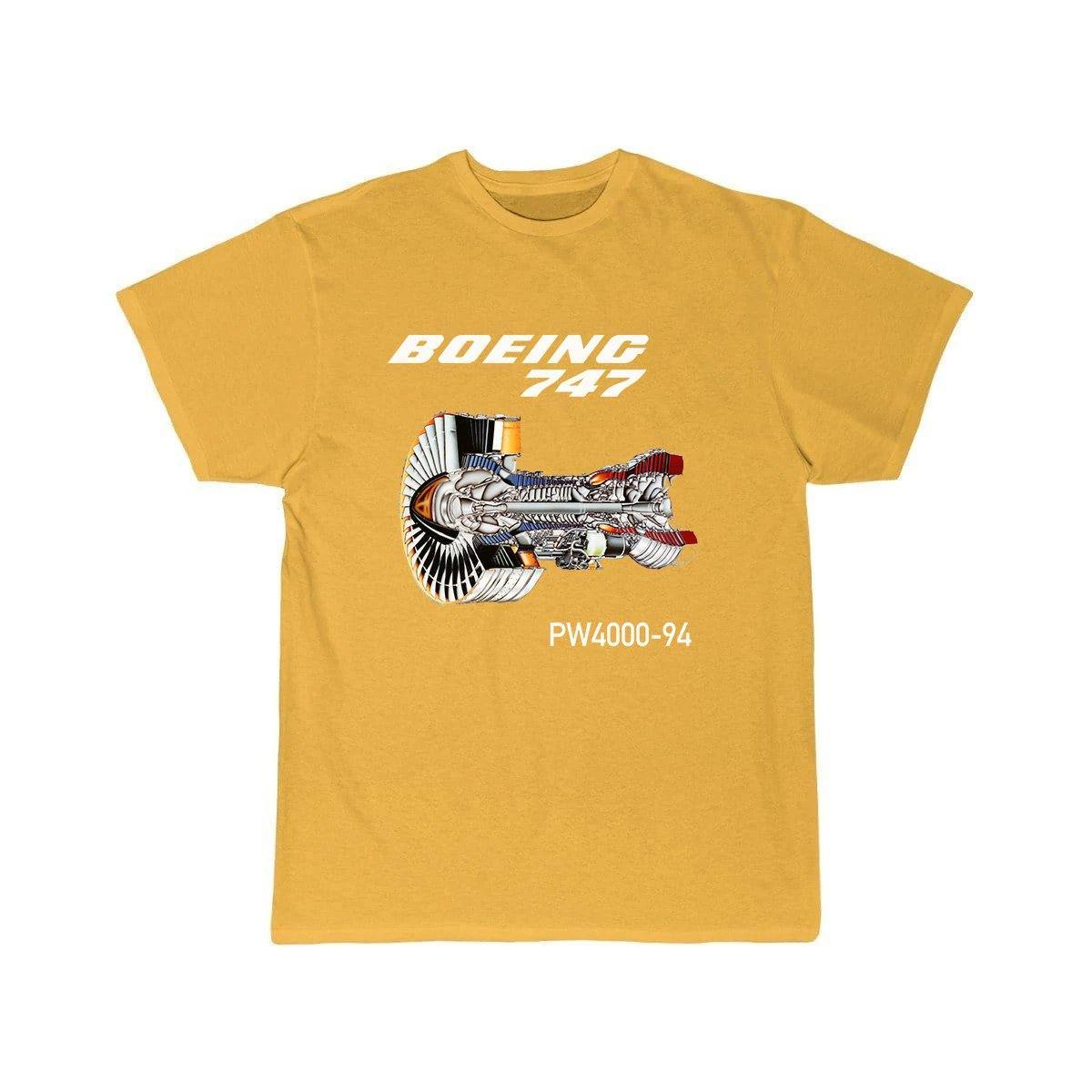 B747 PW4000-94 DESIGNED T-SHIRT THE AV8R