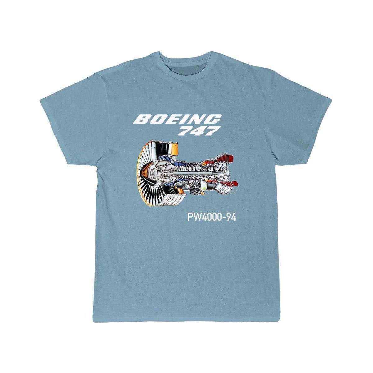 B747 PW4000-94 DESIGNED T-SHIRT THE AV8R