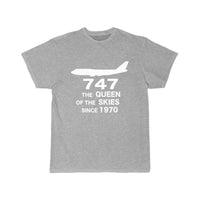 Thumbnail for B747 THE QUEEN OF THE SKIES SINCE 1970 DESIGNED T-SHIRT THE AV8R