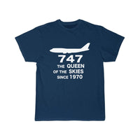 Thumbnail for B747 THE QUEEN OF THE SKIES SINCE 1970 DESIGNED T-SHIRT THE AV8R