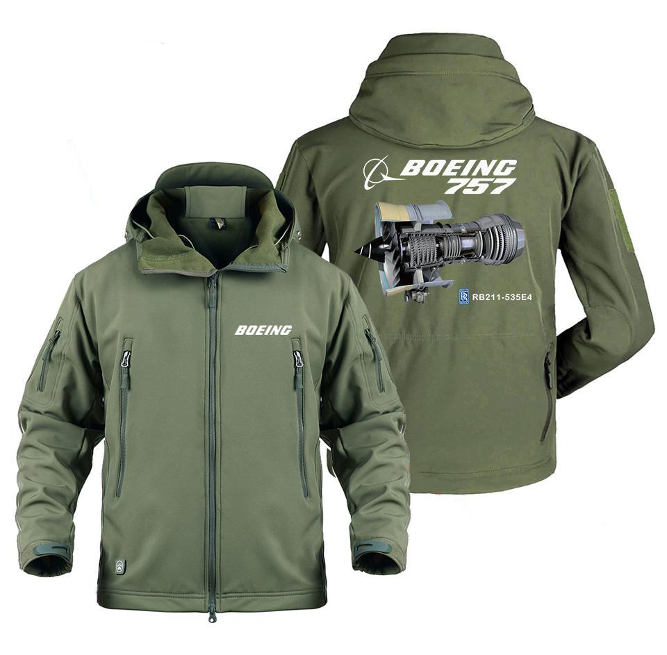 B757 RB211-535E4 DESIGNED MILITARY FLEECE THE AV8R