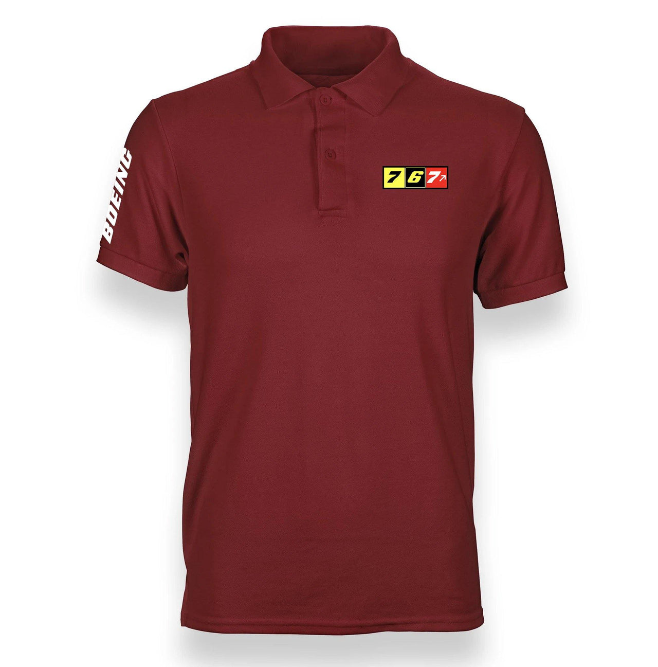 B767  DESIGNED POLO SHIRT THE AV8R