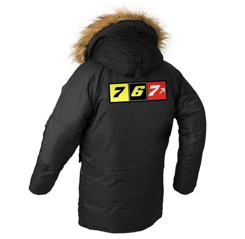 B767 DESIGNED WINTER N3B PUFFER COAT THE AV8R