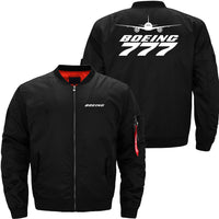 Thumbnail for Boeing 777 Ma-1 Bomber Jacket Flight Jacket Aviator Jacket THE AV8R