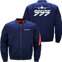 Thumbnail for Boeing 777 Ma-1 Bomber Jacket Flight Jacket Aviator Jacket THE AV8R