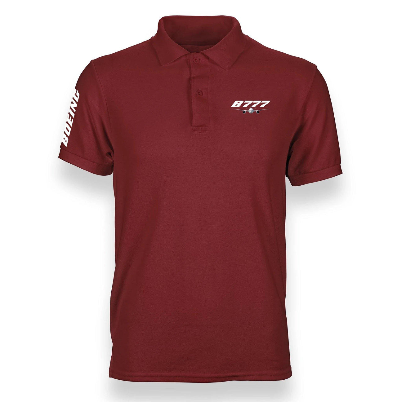 B777  DESIGNED POLO SHIRT THE AV8R