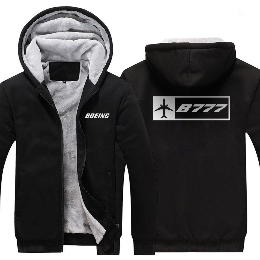 B777 DESIGNED ZIPPER SWEATER THE AV8R