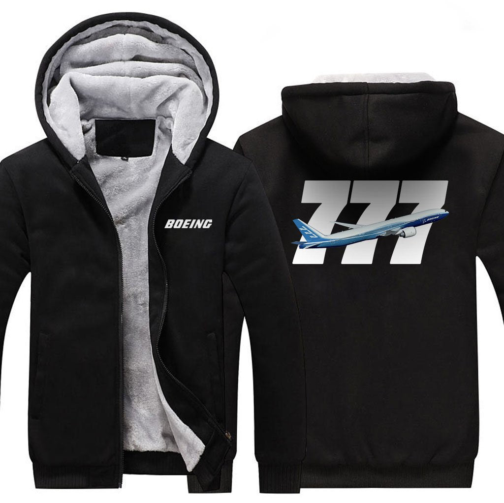 B777 DESIGNED ZIPPER SWEATER THE AV8R