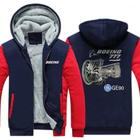 Thumbnail for B777 GE90 DESIGNED ZIPPER SWEATER THE AV8R