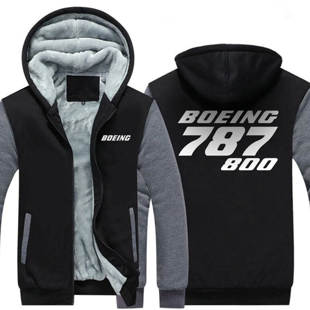 B787 800 DESIGNED ZIPPER SWEATERS THE AV8R