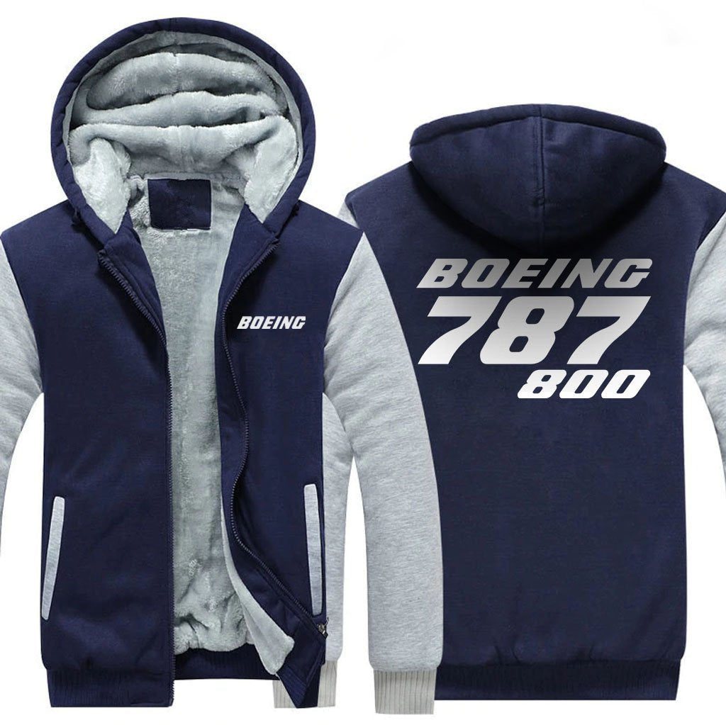 B787 800 DESIGNED ZIPPER SWEATERS THE AV8R