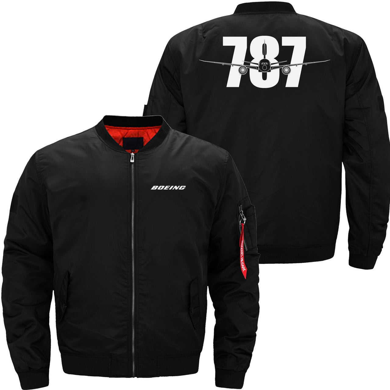 Boeing 787 Ma-1 Bomber Jacket Flight Jacket Aviator Jacket THE AV8R