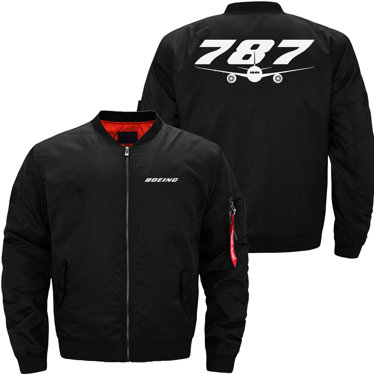 Boeing 787 Ma-1 Bomber Jacket Flight Jacket Aviator Jacket THE AV8R