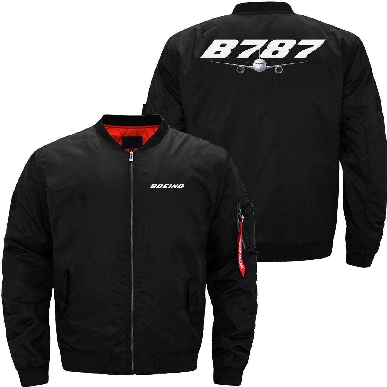 Boeing 787 Ma-1 Bomber Jacket Flight Jacket Aviator Jacket THE AV8R