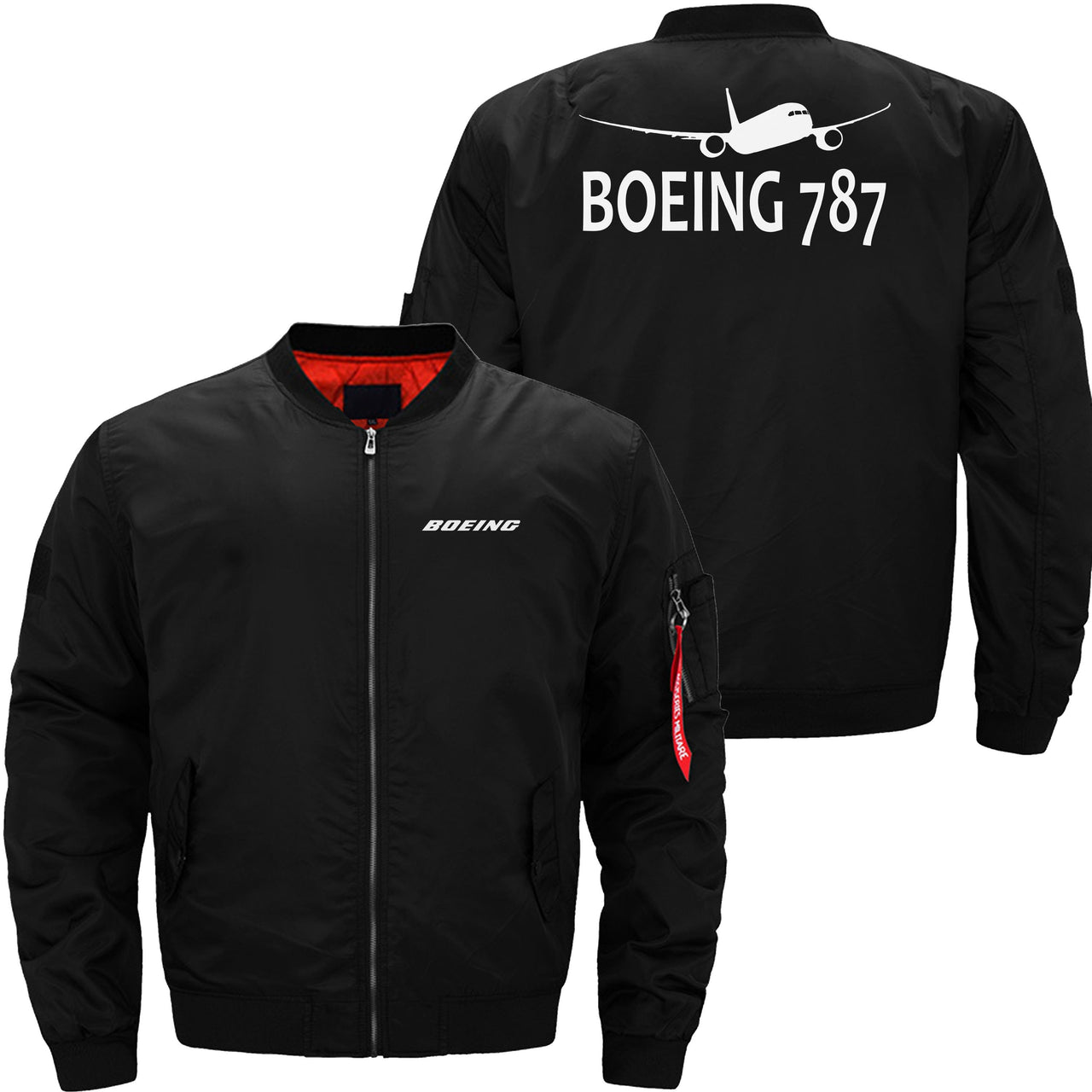 Boeing 787 Ma-1 Bomber Jacket Flight Jacket Aviator Jacket THE AV8R