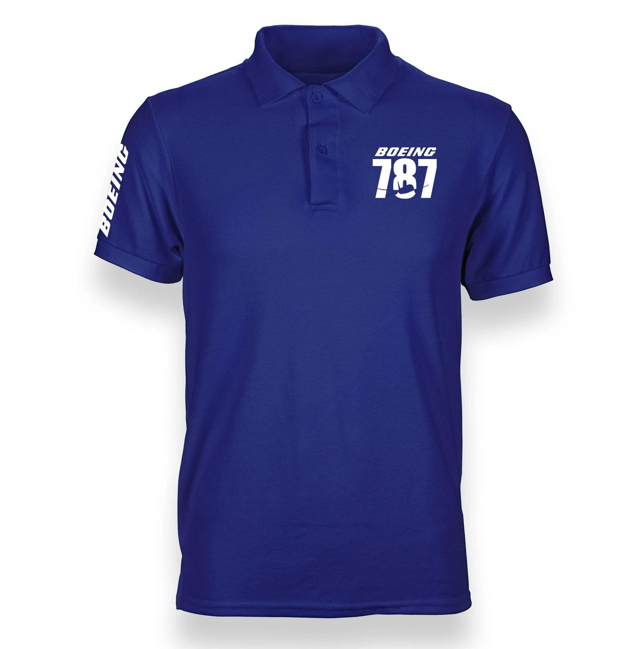 B787  DESIGNED POLO SHIRT THE AV8R