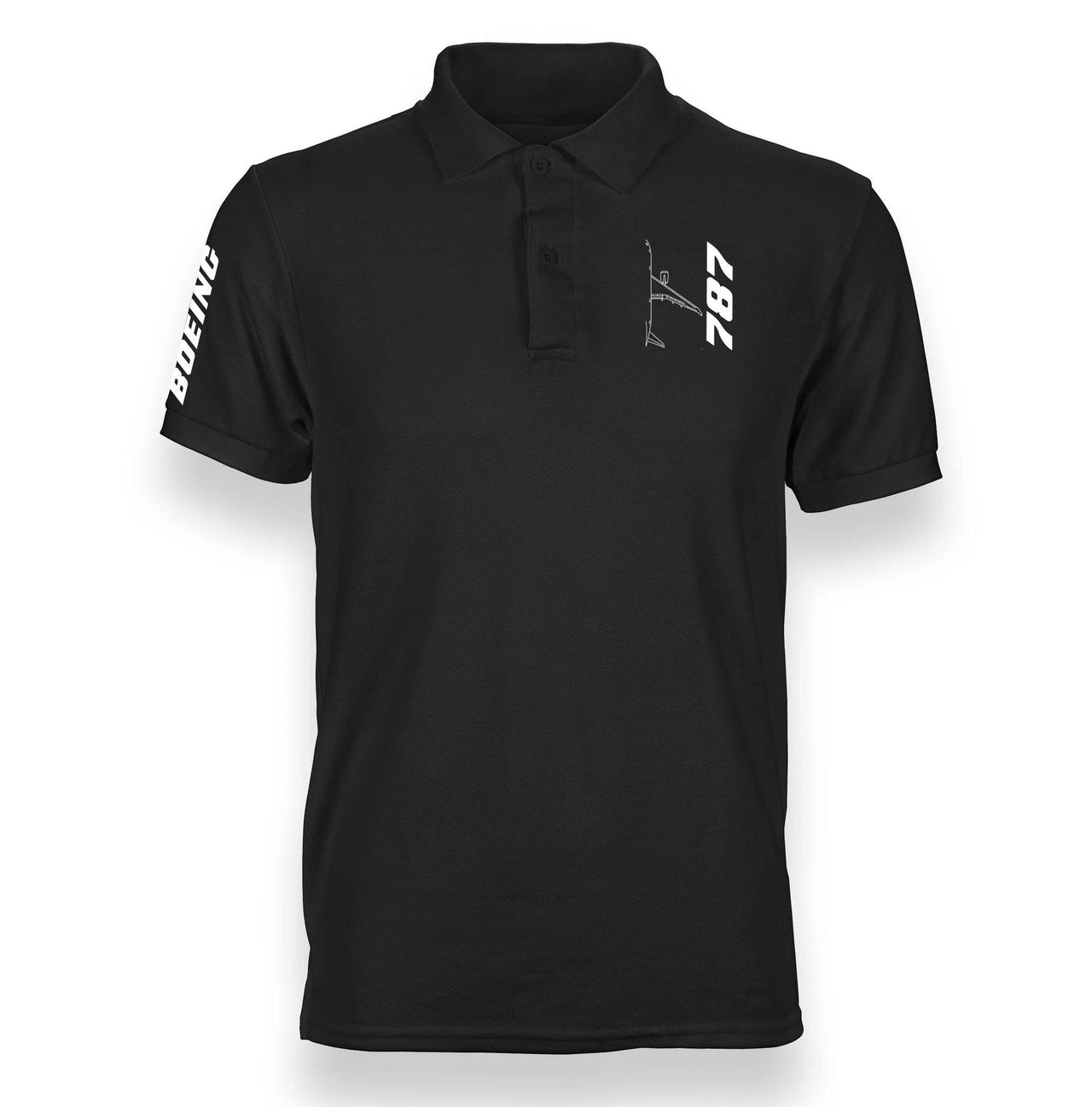 B787  DESIGNED POLO SHIRT THE AV8R