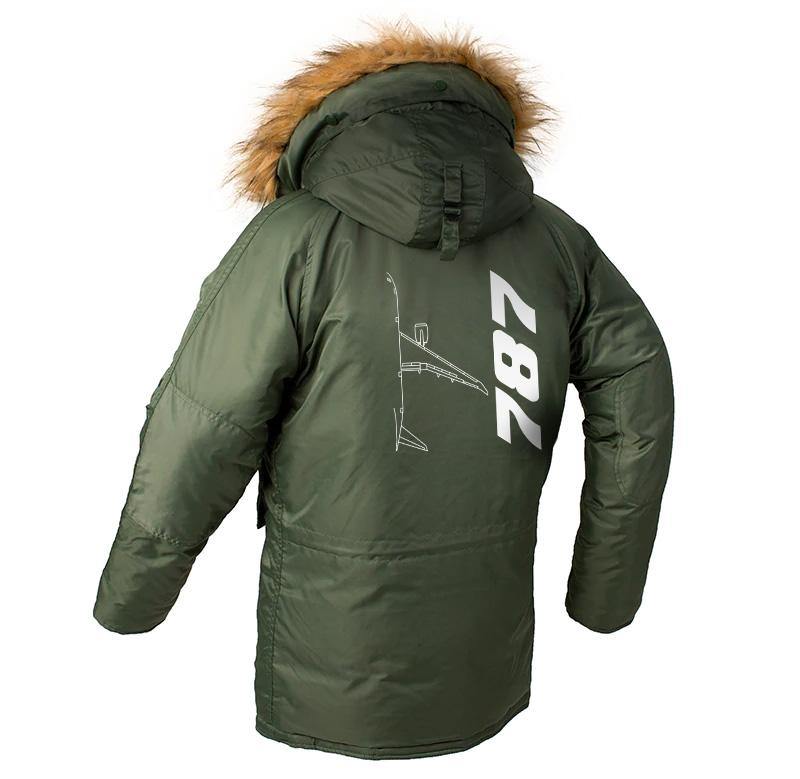 B787 DESIGNED WINTER N3B PUFFER COAT THE AV8R