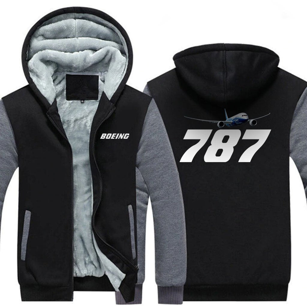 B787 DESIGNED ZIPPER SWEATERS THE AV8R