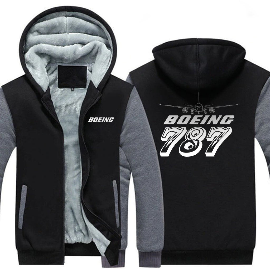 B787 DESIGNED ZIPPER SWEATERS THE AV8R