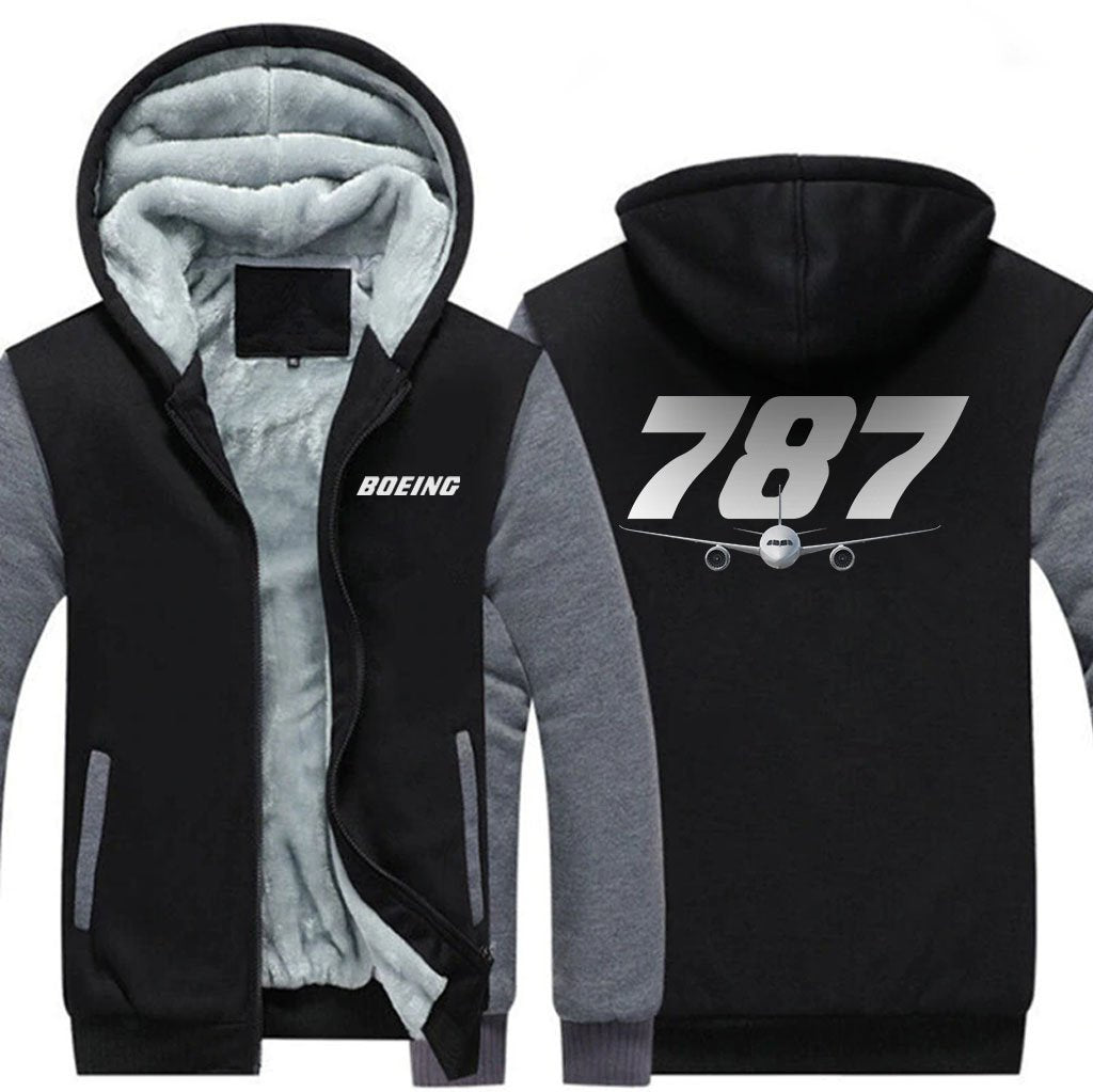 B787 DESIGNED ZIPPER SWEATERS THE AV8R