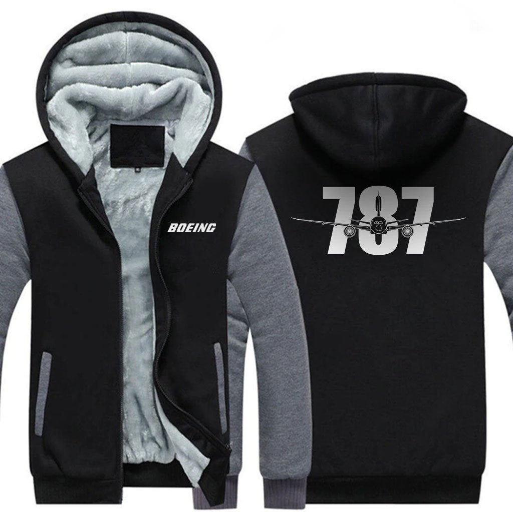 B787 DESIGNED ZIPPER SWEATERS THE AV8R