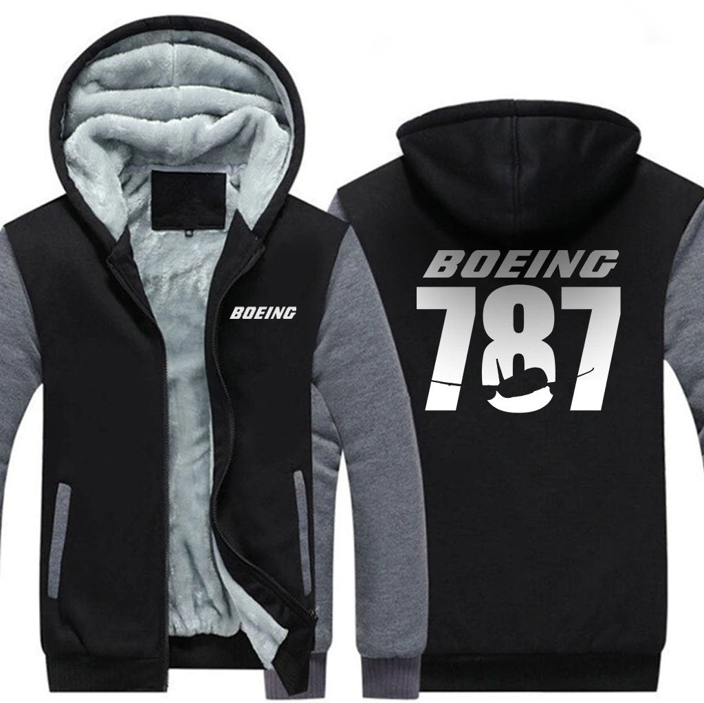 B787 DESIGNED ZIPPER SWEATERS THE AV8R