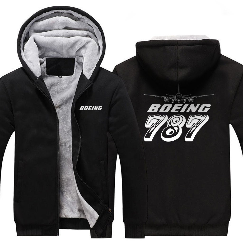 B787 DESIGNED ZIPPER SWEATERS THE AV8R