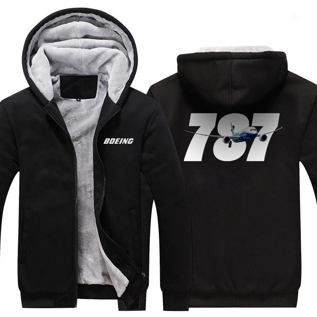 B787 DESIGNED ZIPPER SWEATERS THE AV8R