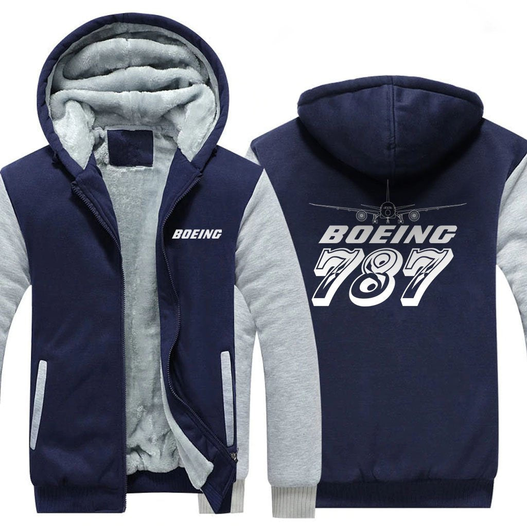 B787 DESIGNED ZIPPER SWEATERS THE AV8R