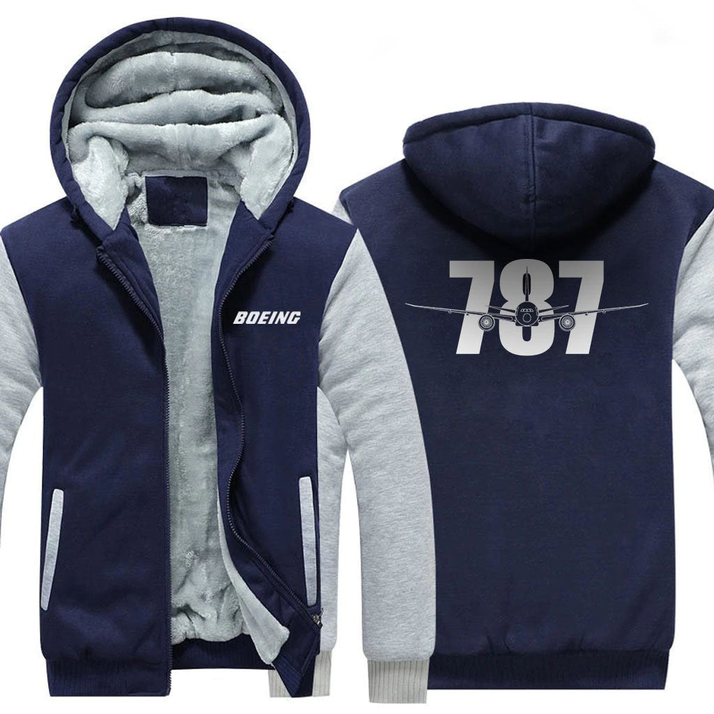 B787 DESIGNED ZIPPER SWEATERS THE AV8R