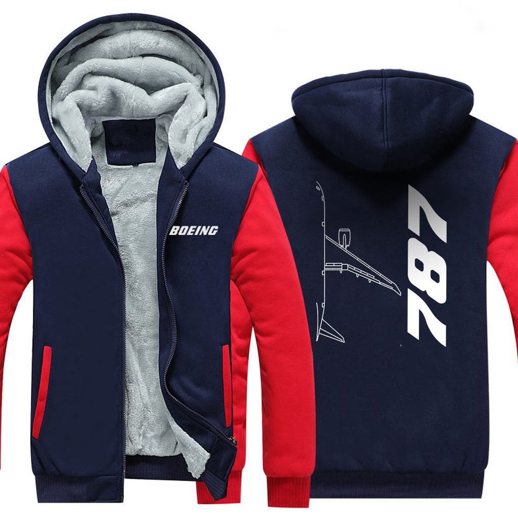 B787 DESIGNED ZIPPER SWEATERS THE AV8R