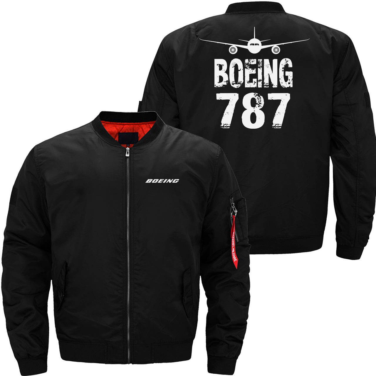 Boeing 787 Ma-1 Bomber Jacket Flight Jacket Aviator Jacket THE AV8R