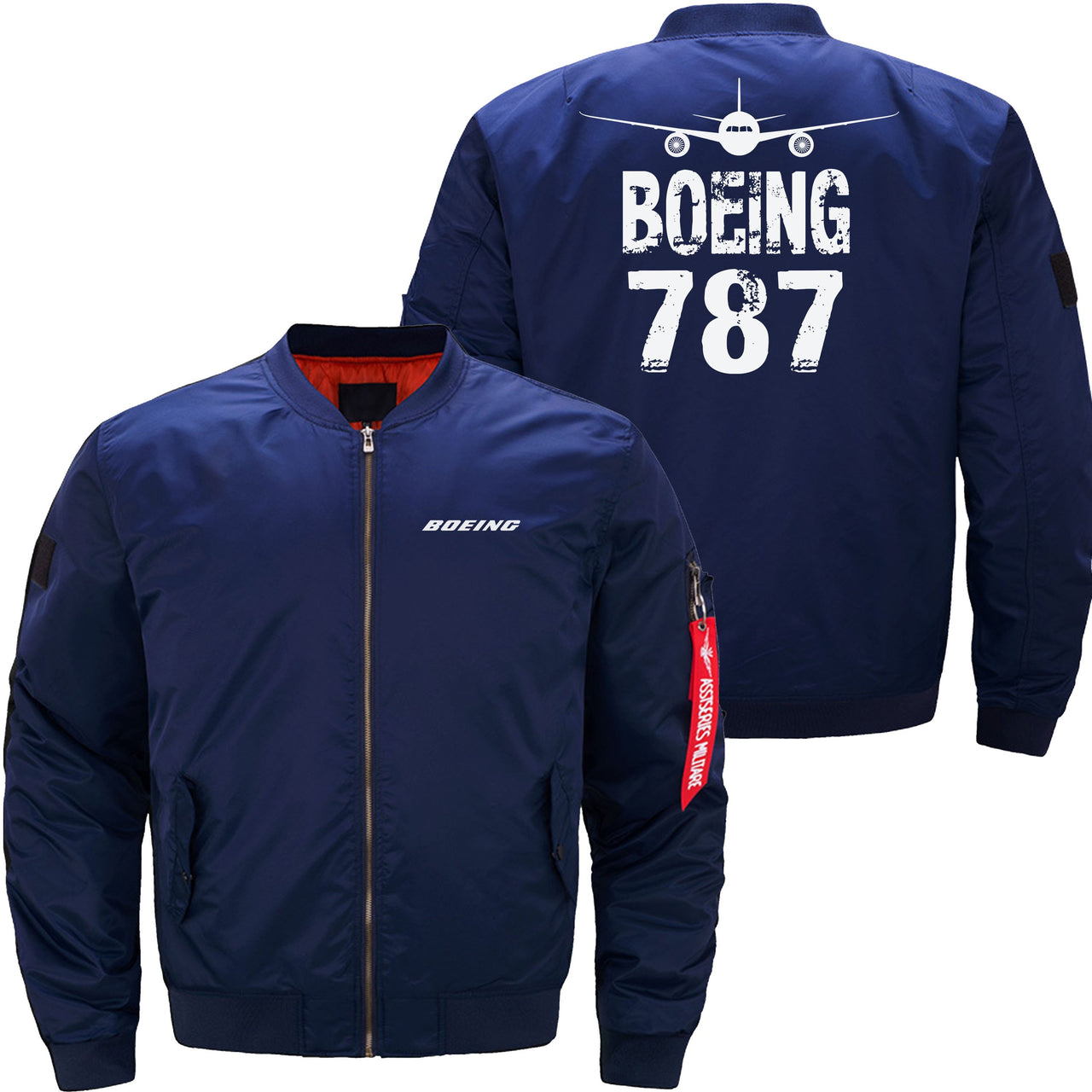 Boeing 787 Ma-1 Bomber Jacket Flight Jacket Aviator Jacket THE AV8R