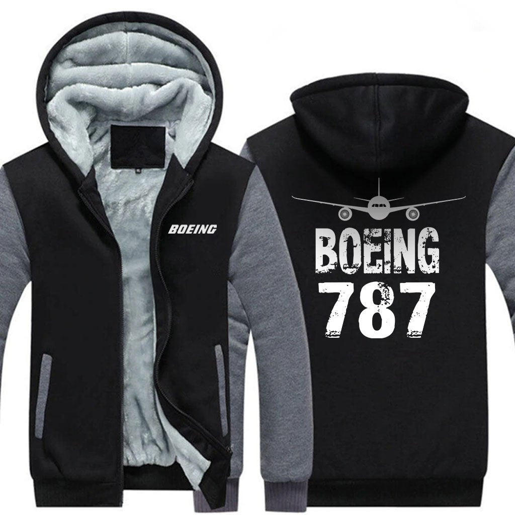 B787 FADE DESIGNED ZIPPER SWEATERS THE AV8R