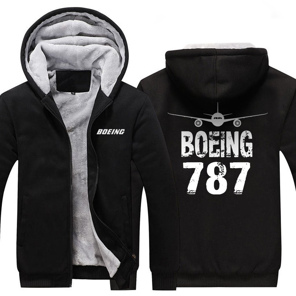 B787 FADE DESIGNED ZIPPER SWEATERS THE AV8R