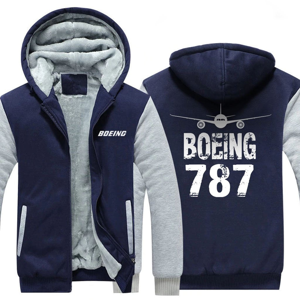 B787 FADE DESIGNED ZIPPER SWEATERS THE AV8R