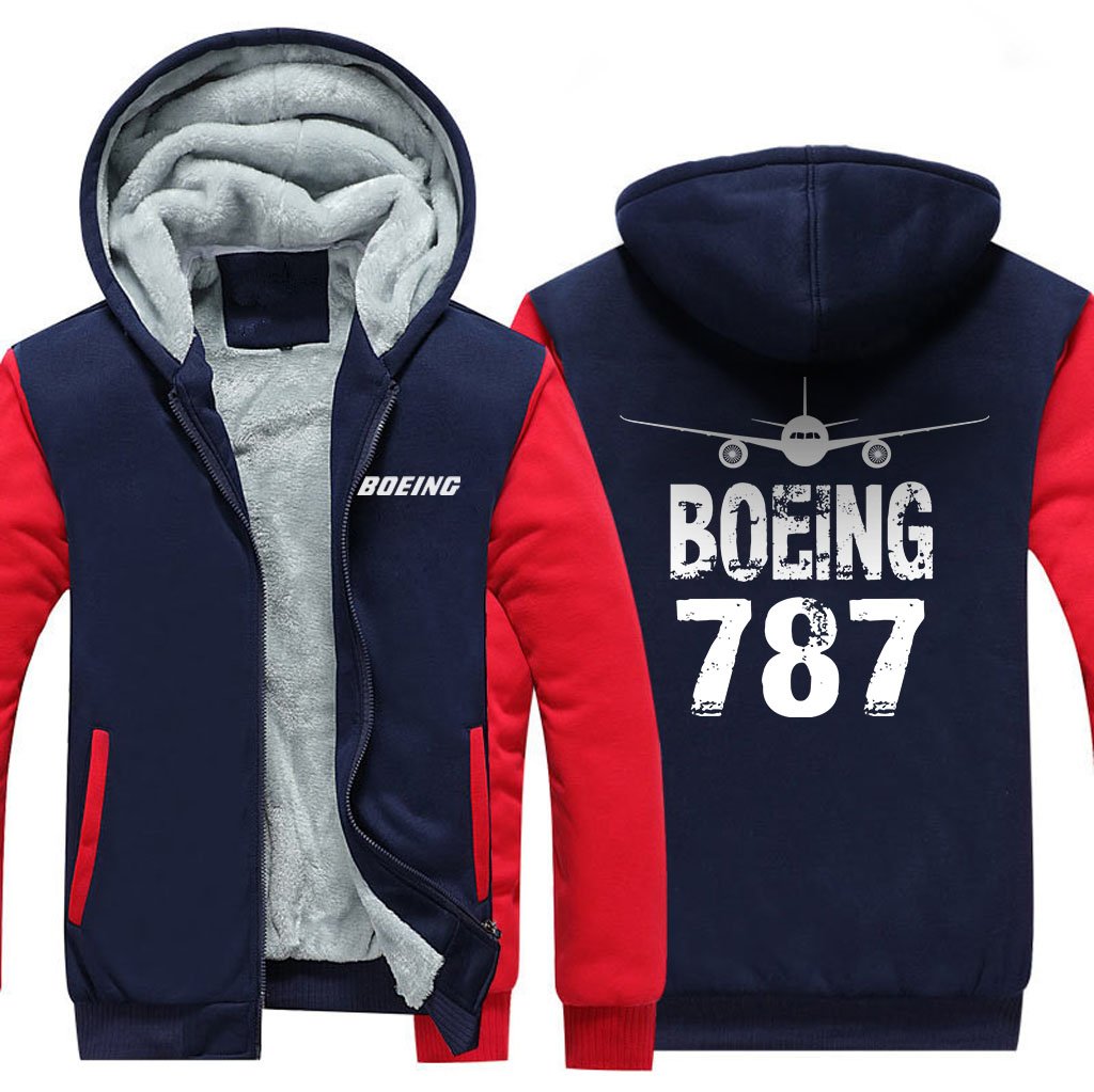 B787 FADE DESIGNED ZIPPER SWEATERS THE AV8R