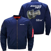 Thumbnail for Boeing 787 Ma-1 Bomber Jacket Flight Jacket Aviator Jacket THE AV8R