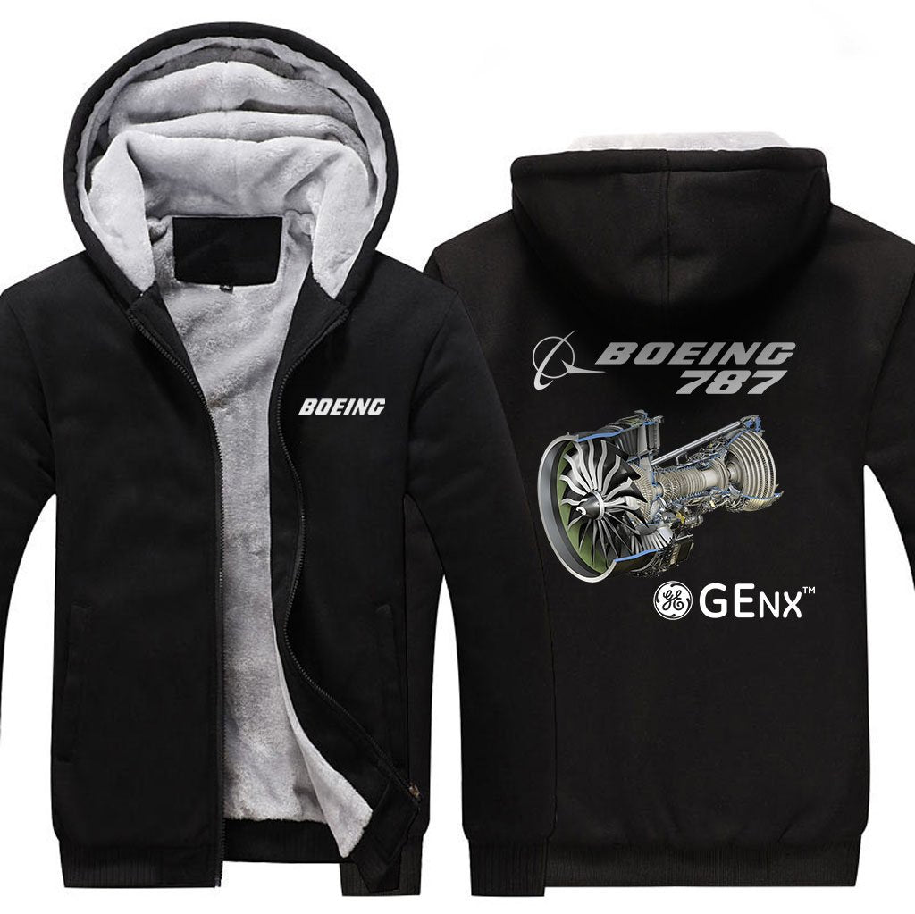 B787 GENX DESIGNED ZIPPER SWEATERS THE AV8R