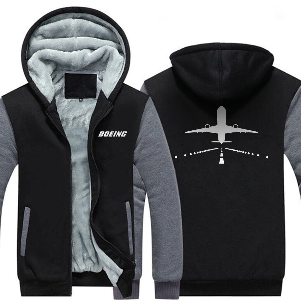 B787 RUNWAY DESIGNED ZIPPER SWEATERS THE AV8R