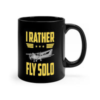 Thumbnail for I RATHER FLY SOLO DESIGNED - MUG Printify