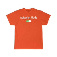 Thumbnail for Autopilot Mode On - Airport Airplane Pilot T-SHIRT THE AV8R