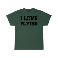 Thumbnail for I love flying Flight Crew Aviation Job T-SHIRT THE AV8R